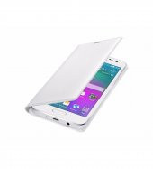Samsung A3 A300 Kapaklı Kılıf Beyaz EF-FA300BWEGWW - 1