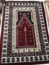 Namazlık yün KIRMIZI A ++ kalite - 1