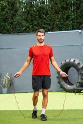 Slazenger Petek Elcikli Ayarlanabilir Atlama İpi (2,75 m) thumbnail 4