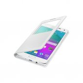 Samsung A5 A500 2016 S-View Kılıf Beyaz EF-CA500BWEGWW - 2