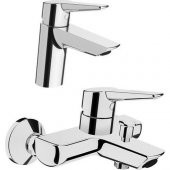 Artema Solid S Lavabo + Banyo Batarya Seti - 1