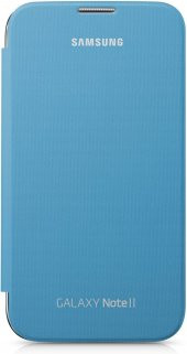 Samsung Note2 Flip Cover Kılıf Mavi EFC-1J9FBEGSTD - 1