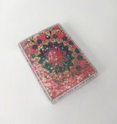 Ayna Cep Çanta Seyehat Aynası Sulu Pullu Makyaj Kozmetik Büyüteç Kompakt - 2