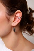 Kadın Gold Kuzey Yıldızı Earcuff ( TEKLİ ) - 3