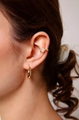 Kadın Gold Kuzey Yıldızı Earcuff ( TEKLİ ) - 4