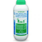FLORA-X Organik Sebze Meyve ve Çiçekler için Sıvı Bitki Besini Karışımı 1100 Gr - 1