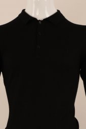 Slim Fit Yünlü Düğmeli Triko - 3