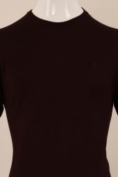 Slim Fit Yünlü Triko - 7