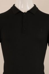 Slim Fit Yünlü Düğmeli Triko - 7