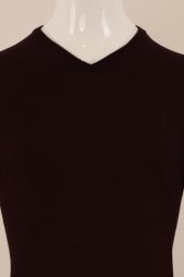 Slim Fit Yünlü Triko - 5
