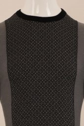 Slim Fit Yünlü Desenli Spor Triko - 3