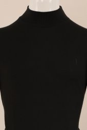 Slim Fit Yünlü Boğazlı Triko - 11
