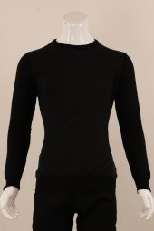 Slim Fit Yünlü Örgü Triko - 2