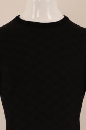 Slim Fit Yünlü Örgü Triko - 3