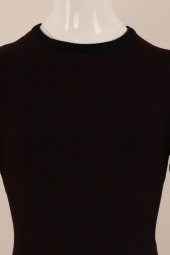 Slim Fit Yünlü Örgü Triko - 5