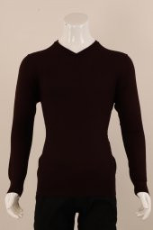 Slim Fit Yünlü Triko - 6