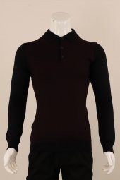 Slim Fit Yünlü Boğazlı Spor Triko - 5