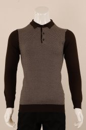 Slim Fit Yünlü Boğazlı Spor Triko - 7