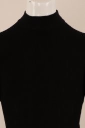 Slim Fit Yünlü Boğazlı Spor Triko - 3