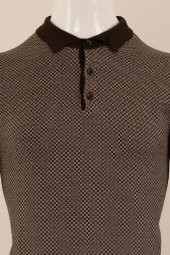 Slim Fit Yünlü Boğazlı Spor Triko - 8