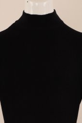 Slim Fit Yünlü Boğazlı Spor Triko - 5