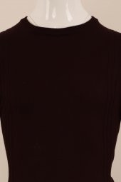 Slim Fit Yünlü Triko - 7