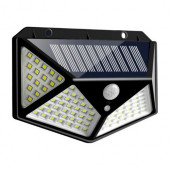Solar Bahçe Lambası 100 Ledli Sensörlü Solar Lamba Bahçe Aydınlatma D03 - 1