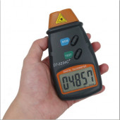 DT-2234C Dijital Lazer Takometre Hız Göstergeli Devir Ölçer Temassız Rpm Ölçer A42 - 2