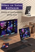 iPad Air 10,9 inç  4/5. Nesil Serisi Fuchsia FS609 Magnetik Tablet Standı - 10