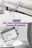 iPad Air 10,9 inç  4/5. Nesil Serisi Fuchsia FS609 Magnetik Tablet Standı - 11
