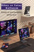 iPad Air 10,9 inç  4/5. Nesil Serisi Fuchsia FS609 Magnetik Tablet Standı - 4