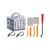 630 Adet Trim Klip Paneli Raptiye Seti Araba Bağlantı Elemanları Kapı Pervaz Döşeme Tamponları EE140 - 1