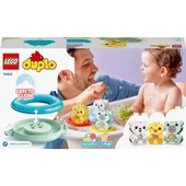 Orjinal Lego Duplo İlk Banyo Zamanı Eğlencesi: Yüzen Hayvan Treni Lego Duplo 10965 - 7