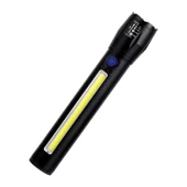 PM-14621 METAL FLASHLİGHT COB POWER LEDLİ SARJLI EL FENERİ POWERMASTER - 1