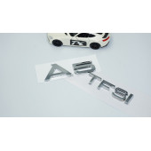 DK Tuning Audi A5 TFSi Krom ABS 3M 3D Bagaj Yazı Logo thumbnail 2