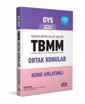 Türkiye Büyük Millet Meclisi GYS Ortak Konular Konu Anlatımlı Data Yayınları - 1