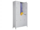 Metal Altı Yarım Boy Kapılı Ekonomik Soyunma Dolabı - 1