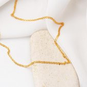 22 Ayar Mariner Altın Zincir - 60 cm thumbnail 3