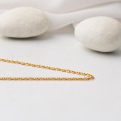 22 Ayar Mariner Altın Zincir - 60 cm thumbnail 6