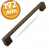 Çekmece Dolap Kapak Kulpu Kulbu 192 mm Antik Sarı Metal Kulp thumbnail 1