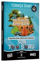 2023 ÖABT Türkçe Genel Kamp Kitabı Son 700 Soru Bankası Çözümlü Türkçe Öabtdeyiz - 1