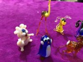 CAM HAYVAN FİGÜR LOTU - KOÇ-FLAMİNGO-KÖPEK-TAVŞAN-PENGUEN-CEYLAN - 6 ADET SET 69 thumbnail 3