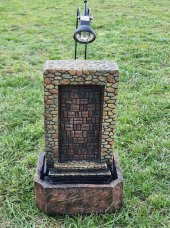 Ledli Dekoratif Şelale 35x21x14cm DW72127 - Masaüstü Şelale - 3