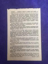 1 Mayıs 2001 Takvim Yaprağı - Nostalji Koleksiyonluk Takvim Yaprağı thumbnail 2