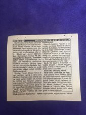 26 Ekim 2001 Takvim Yaprağı - Nostalji Koleksiyonluk Takvim Yaprağı B thumbnail 2