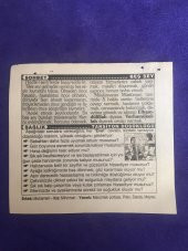 30 Ekim 2001 Takvim Yaprağı - Nostalji Koleksiyonluk Takvim Yaprağı B thumbnail 2