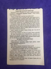 15 Kasım 2001 Takvim Yaprağı - Nostalji Koleksiyonluk Takvim Yaprağı thumbnail 2