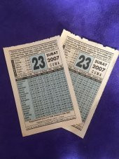 23 Şubat 2007 Takvim Yaprağı - Nostalji Koleksiyonluk Takvim Yaprağı - 3