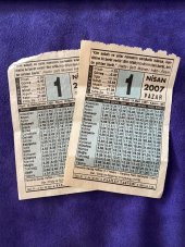 1 Nisan 2007 Takvim Yaprağı - Nostalji Koleksiyonluk Takvim Yaprağı thumbnail 3