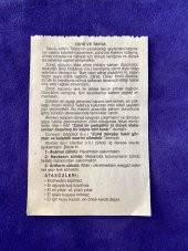 6 Ekim 2006 Takvim Yaprağı - Nostalji Koleksiyonluk Takvim Yaprağı thumbnail 2